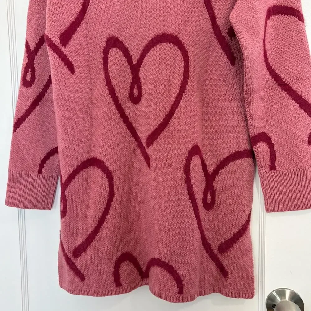 Coldwater Creek Love Notes oversized Cardigan Swearer - Picture 10 of 14